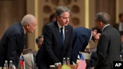 Во меѓувреме, американскиот државен секретар Ентони Блинкен е на Блискиот Исток на разговори за прекин на огнот и повоени планови во Газа