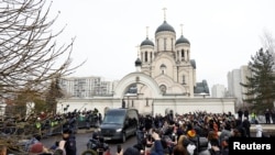 Погреб на рускиот опозициски лидер Алексеј Навални