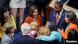 The U.S. House of Representatives passes the "Bipartisan Safer Communities Act" gun safety, in Washington