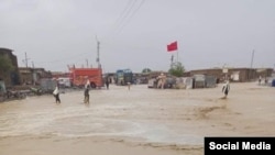 د قمردین کارېز د «باچا خان چوک» یو منظر.