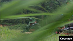 MNDAA ကိုးကန့် တပ်ဖွဲ့ဝင်များ (Photo: The Kokang FB page )