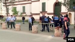 Albania, National Theatre Protest