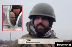 რუსების მხარეს მებრძოლი მფრინავი თბილისელი არამ ავაგიანი და თბილისელი დაქირავებული, თემურ გოგიაშვილი, მეტსახელად "გოგი"