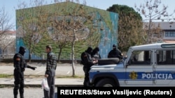 Policija u Podgorici, ilustracija