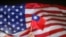 Tajvanska i američka zastava