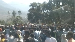 በምዕራብ ወለጋዋ ጉደቱ አርጆ የተካሄደው የተቃውሞ ሰልፍ