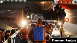 Llegada a Venezuela de la vacuna Sinopharm de China contra el COVID-19, el 1 de marzo de 2021.