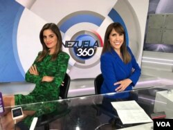 Venezuela 360 es conducido por las periodistas Nathaly Salas Guaithero y Carolina Valladares.