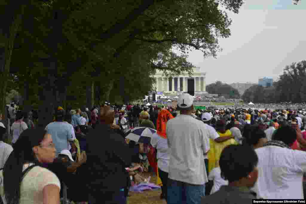 Вашингтонські мітингувальники. ФОТО
