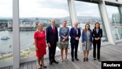Pertemuan Perdana Menteri negara-negara Nordik di Oslo, Norwegia Senin, 15 Agustus 2022.