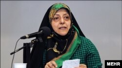 Masoumeh Ebtekar, vice president of Iran for Women and Family Affairs