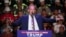 FILE - Lee Zeldin, a former Republican congressman from New York, speaks before Republican presidential nominee former President Donald Trump at a campaign rally at Ed Fry Arena in Indiana, Pennsylvania, Sept. 23, 2024.