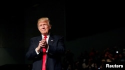 ተመራጩ የዩናይትድ ስቴትስ ፕሬዚዳንት ዶናልድ ትራምፕ 