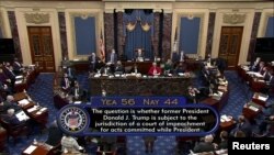 Doza Împîçkirina Donald Trump li Civata Senatoran