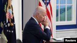 Joe Biden participates in a meeting of the Major Economies Forum 