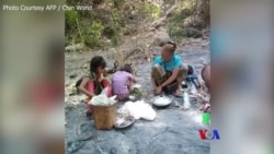 စစ်ရေးပဋိပက္ခ တိုးမြင့်မှုရလဒ် အိုးအိမ်စွန့်ပြေးကြရသူပိုများ