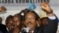 New Somali President Mohamed Abdullahi Mohamed celebrates winning the election and taking office in Mogadishu, Somalia, Feb. 8, 2017.