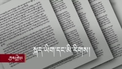 རྒྱ་ནག་གིས་བཀག་སྡོམ་བྱས་པའི་བོད་སྐད་ཡིག་གི་རྩོམ་ཡིག་ཅིག