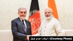 عبدالله او مودي د هند او افغانستان په ستراتیژیکې همکارۍ ټینگار وکړ