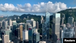 香港金融區鳥瞰