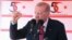 Оваа фотографија направена и објавена од турската претседателска прес-служба на 20 јули 2024 година го прикажува турскиот претседател Реџеп Таип Ердоган како зборува за време на програмата за прослава на 50-годишнината од Кипарската мировна операција