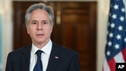 美國國務卿布林肯。 （2024年4月11日）