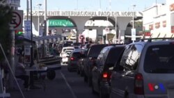 AQSh-Meksika chegarasida muhojirlar karvoni