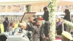 Zimbabwe First Lady, President and Other African Leaders at Mugabe State Burial