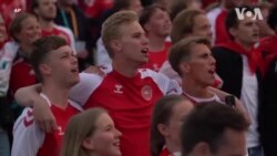 Magoya baya suna ta murna bayan Denmark ta lalasa Rasha da ci 4-1 da ya kaita shiga rukuni na 16 a gasar kasashen Turai na 2020