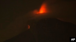 Mlipuko wa volcano nchini Guatemala 