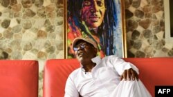 Le chanteur ivoirien de reggae, Alpha Blondy, à Abidjan, le 4 septembre 2018.