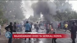 Kenya: Wafuasi wa Raila washiriki katika maandamano