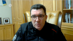 Ukrainian National Defense and Security Council Secretary Oleksiy Danilov speaks to VOA Persian in an exclusive Skype interview Jan. 5, 2022.