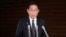 Japan's Prime Minister Fumio Kishida speaks to reporters at the Prime Minister's Office in Tokyo on August 22, 2023. Kishida told reporters it would be "extremely regrettable" if North Korea went ahead with its launch.