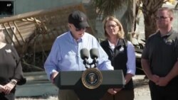 Le président Joe Biden en visite dans les zones touchées par l'ouragan Milton