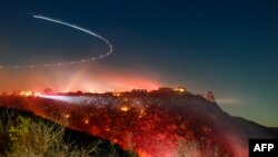 Požar u okrugu San Dijego, u Kaliforniji, 21. januar 2025. godina (Foto: JOSH EDELSON / AFP)