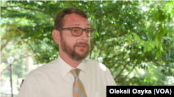 Роман Фонтана, член організації "Українсько-американські ветерани"