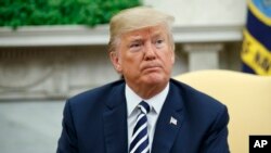 Donald Trump, à Maison Blanche, Washington, le 20 mars 2018