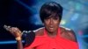 Viola Davis recevant l'Oscar du meilleur second rôle féminin le 26 février 2017. (Chris Pizzello/Invision/AP)