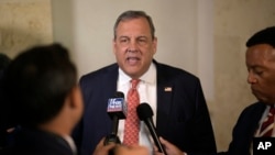 Republikanski predsednički kandidat Kris Kristi na Floridi (foto: AP/Phelan M. Ebenhack)