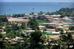 솔로몬제도 수도 호니아라 해변 광경. (자료사진)