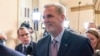 Ketua DPR AS Kevin McCarthy setelah dicopot dari kursinya, Selasa, 3 Oktober 2023. 