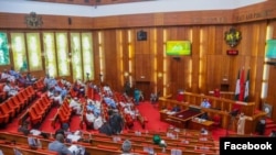 Zauren Majalisar Dattawan Najeriya (Facebook/Majalisar Dattawa)