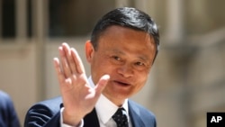 中國電商阿里巴巴的創辦人馬雲。