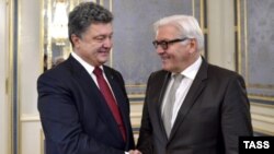 Петро Порошенко і Франк-Вальтер Штайнмаєр