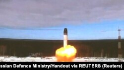 UKRAINE-CRISIS/RUSSIA-MISSILES-TEST