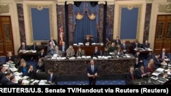 Sudjenje predsedniku SAD Donaldu Trampu u Senatu