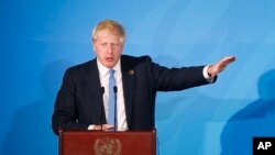 Waziri Mkuu wa Uingereza Boris Johnson