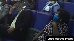 Rui Falcão, governador de Benguela, e Adelta Matias, vice-governadora