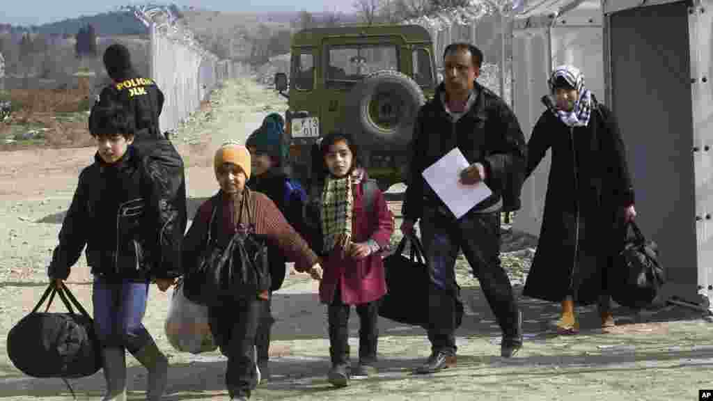 'Yan gudun hijirar Macedonia.